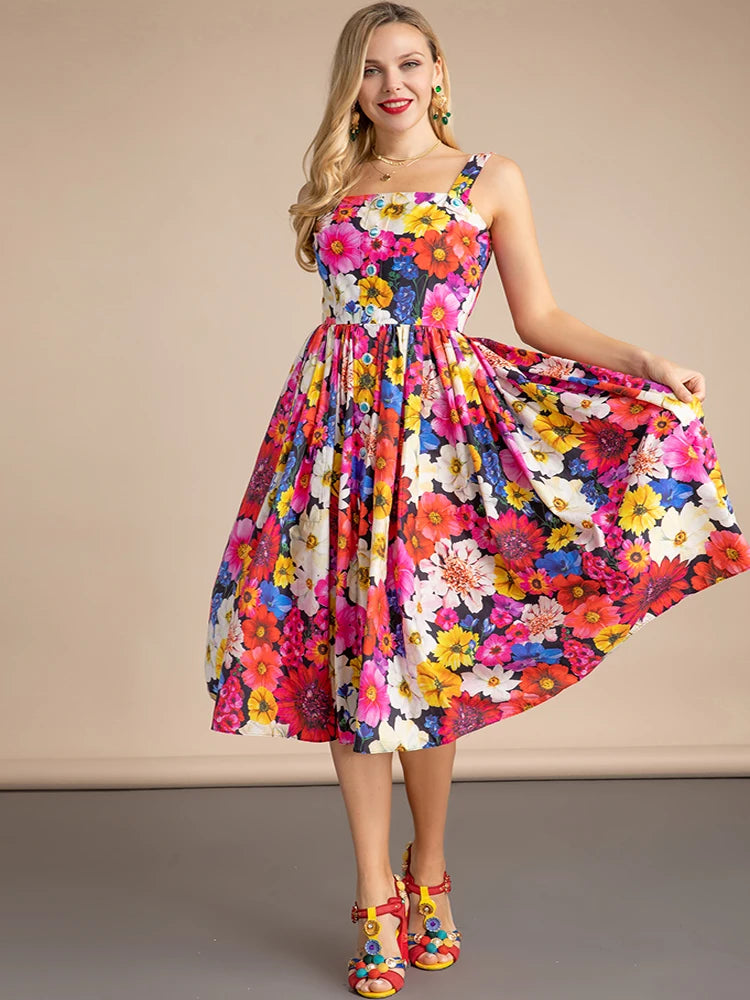 Vestido Midi Dolce Fiore