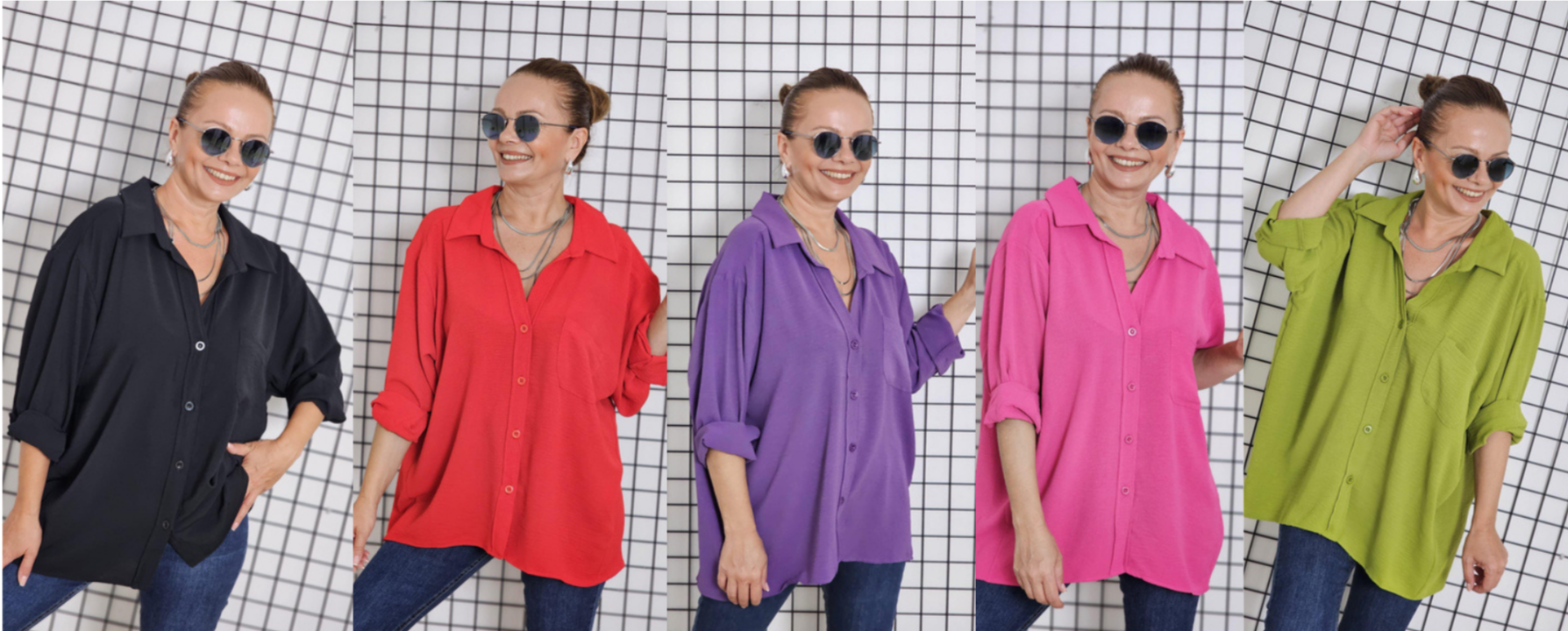 Camisa Mirella Solta Versátil - Conforto e Estilo - PROMOÇÃO