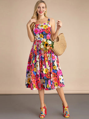 Vestido Midi Dolce Fiore